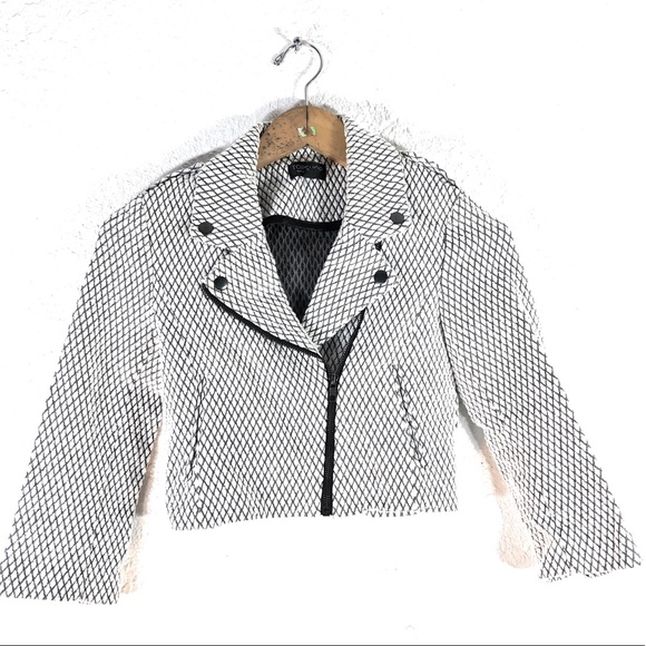 Topshop Jackets & Blazers - Topshop Fabric Moto Jacket